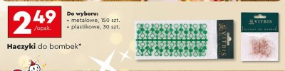 Haczyki do bombek plastikowe promocja w Biedronka