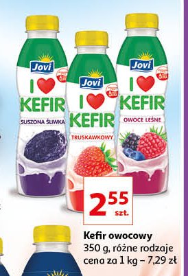 Kefir owoce leśne Jovi promocja