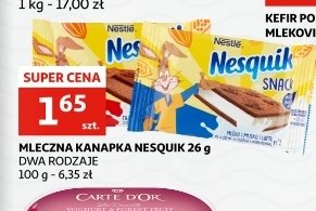Przekąska kakaowa Nesquik promocja