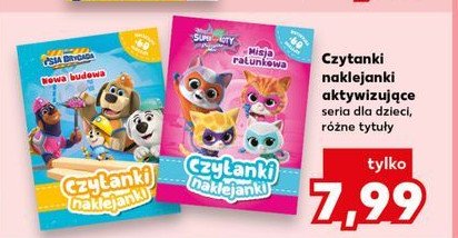 Czytanki naklejanki - misja ratunkowa promocja w Kaufland