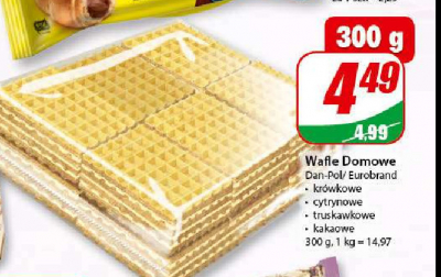 Wafle kakaowe Eurobrand polskie smaki promocja w ABC