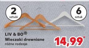 Wieszaki Liv & bo promocja w Kaufland