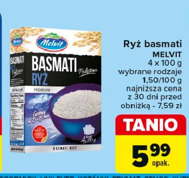 Ryż basmati Melvit promocja