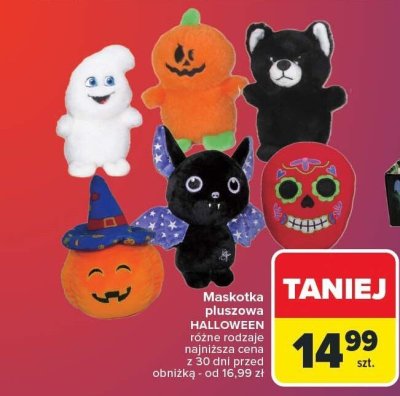 Maskotka plusz promocja w Carrefour