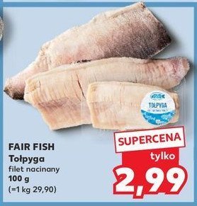 Tołpyga filet nacinany ze skórą FAIR FISH promocja