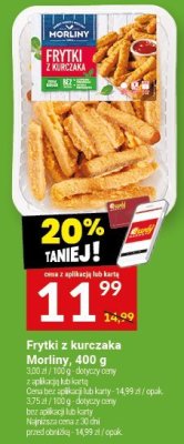 Frytki z kurczaka Morliny, 400 g promocja w Twój Market