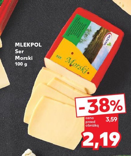 Ser morski Mlekpol promocja