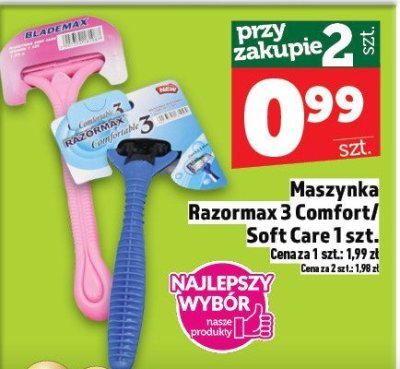 Maszynka Razormax 3 Comfort/Soft Care 1 szt. promocja w TOPAZ