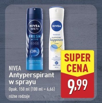 Antyperspirant Nivea men fresh active promocja