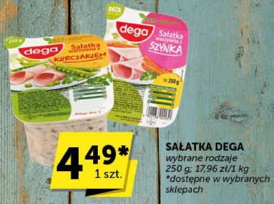 Sałatka Dega promocja w Groszek
