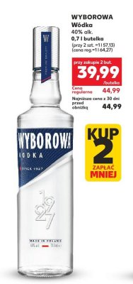 Wódka promocja w Kaufland