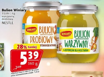 Bulion Bulion Winiary drobiowy, warzywny promocja w Prim Market