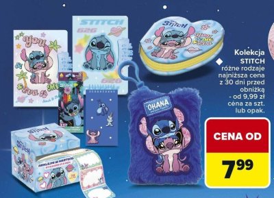 Kolekcja STITCH różne rodzaje promocja w Carrefour