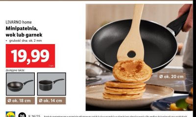 Mini garnek 14 cm LIVARNO HOME promocja