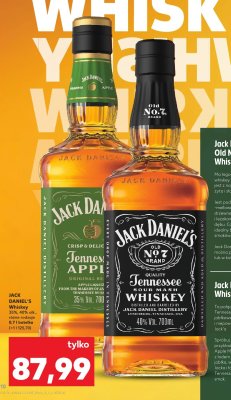 Whiskey Jack Daniel's Apple  promocja w Kaufland