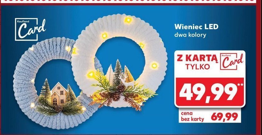 Wieniec led promocja w Kaufland