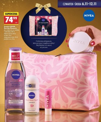 Zestaw kosmetyków NIVEA Got the Pleasure promocja w Biedronka