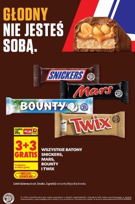 Baton Snickers promocja w Biedronka