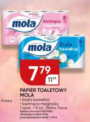 Papier toaletowy Mola promocja w Chata Polska