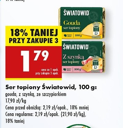 Ser z szynk膮 艢wiatowid promocja