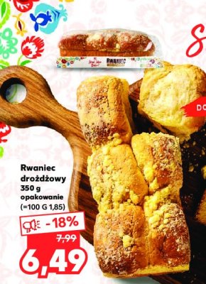 Rwaniec drożdżowy K-classic stąd takie dobre! promocja