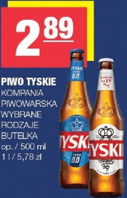 Piwo Tyskie promocja w SPAR