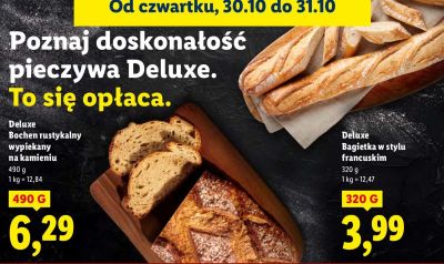 Bagietka Deluxe w stylu francuskim promocja w Lidl