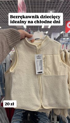 Bezrękawnik dziecięcy Pepco Baby promocja w Pepco