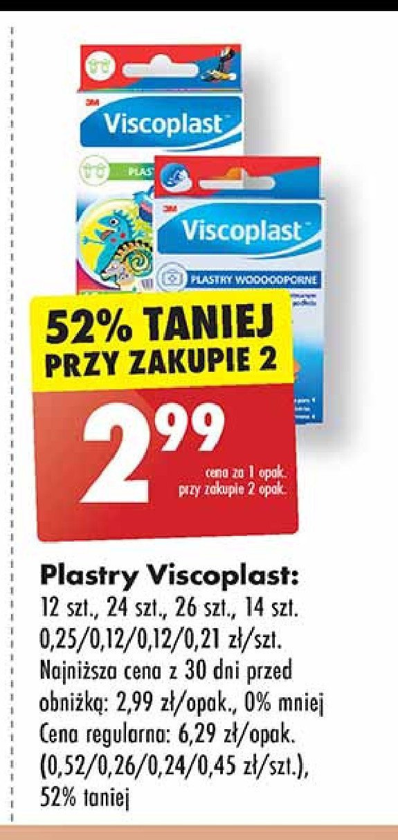 Plastry dla dzieci Viscoplast promocja