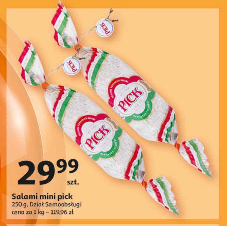 Salami mini Pick promocja w Auchan