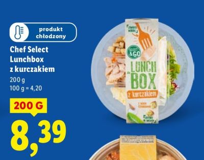 Chef Select Lunchbox z kurczakiem promocja w Lidl