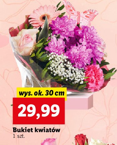 Bukiet kwiatów 30cm promocja