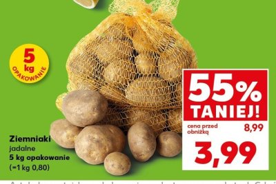 Ziemniaki jadalne promocja w Kaufland
