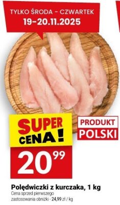 Polędwiczki z kurczaka, 1 kg promocja w Twój Market