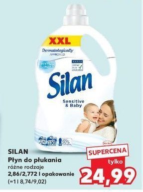Płyn do płukania sensitive & baby Silan sensitive promocja