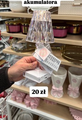 Lampka stołowa z akumulatorem promocja w Pepco