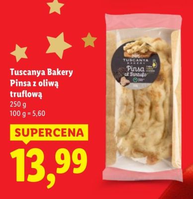 Pinsa z oliwą truflową  promocja w Lidl