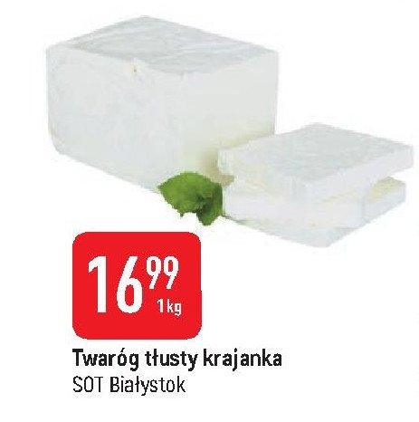 Twaróg krajanka promocja w Biedronka