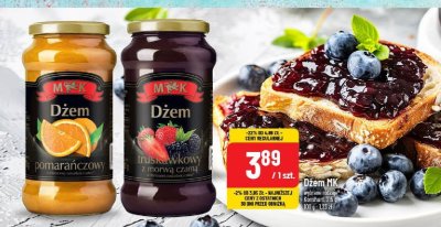 Dżem truskawkowy z morwą czarną promocja w POLOmarket
