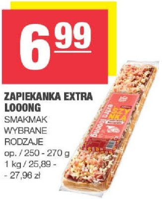 Zapiekanka extra looong Smakmak wybrane rodzaje promocja w SPAR