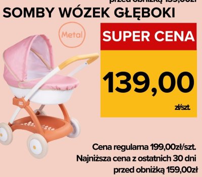 Zabawka Somby Wózek Głęboki promocja w Supeco