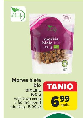 Morwa biała Bio life promocja