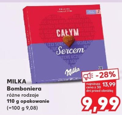 Bomboniera różne rodzaje promocja w Kaufland
