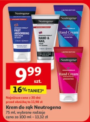 Krem do rąk Neutrogena promocja w Auchan