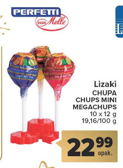 Lizaki wielosmakowe Chupa chups mini promocja
