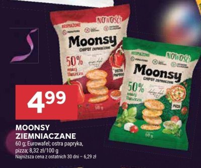 Moonsy ziemniaczane promocja w Stokrotka
