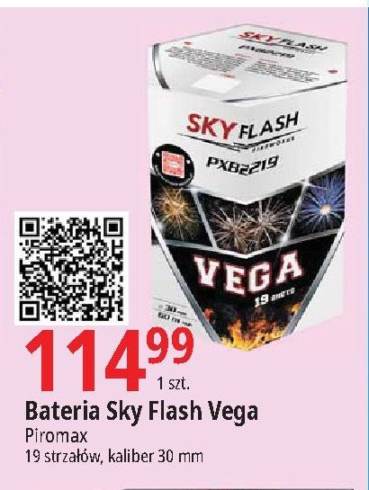 Bateria sky flash vega Piromax promocja