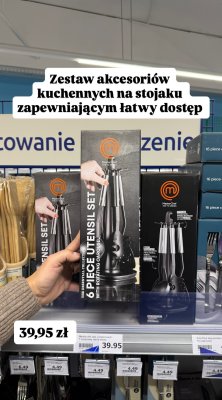 Zestaw akcesoriów kuchennych MasterChef 6 sztuk promocja w Action