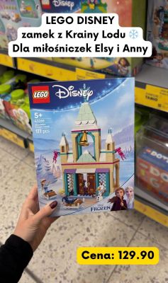 Klocki Zamek z Krainy Lodu  promocja w Kaufland