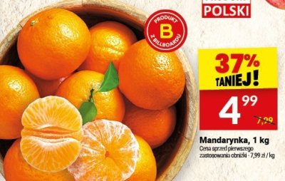 Mandarynka, 1 kg promocja w Twój Market